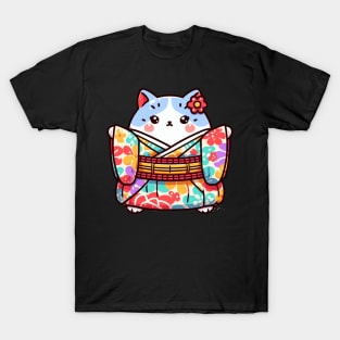 Japanese cat or Neko T-Shirt